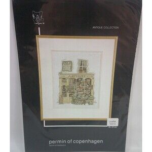 Permin of Copenhagen Antique Collection Cross Stitch Chart Antiques Shop 15313